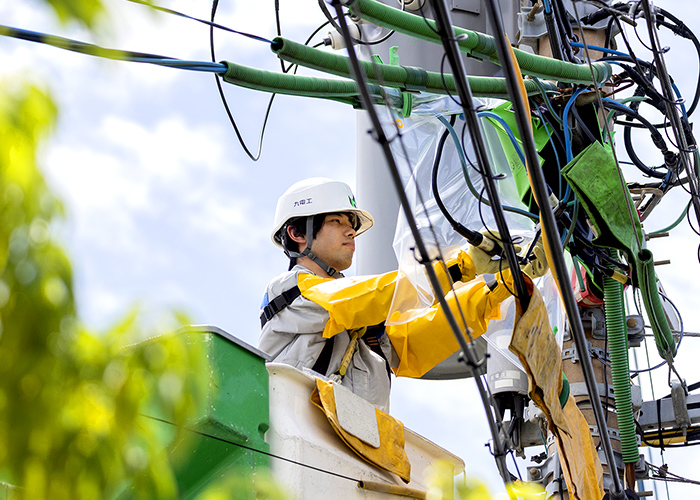 電気設備工事の写真